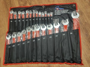 Klucze Płasko Oczkowe BT-2008