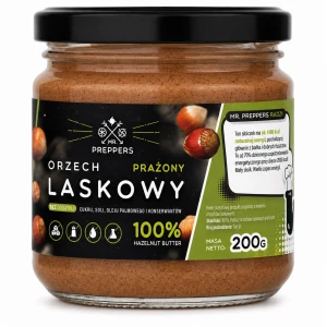 Pasta z orzechów laskowych 200g